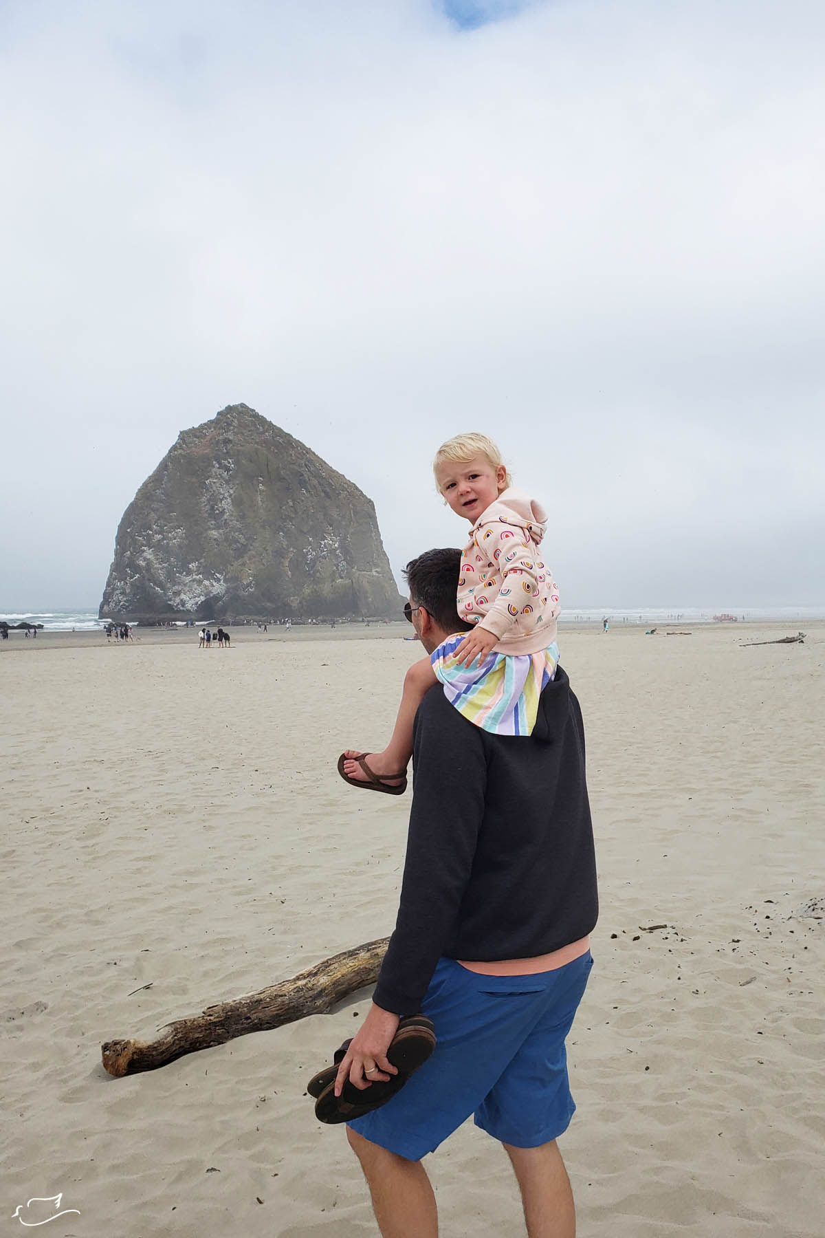 oregon coast trip with toddler