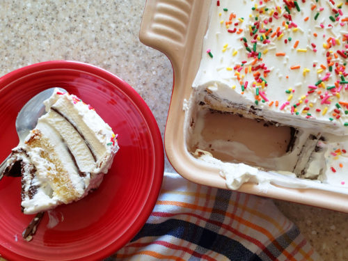 Carrot Cake Ice Cream Cake - Crazy for Crust