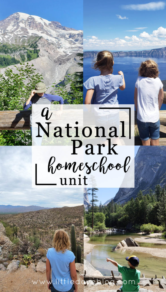 National Parks Lesson Plan And Unit - Little Dove Blog