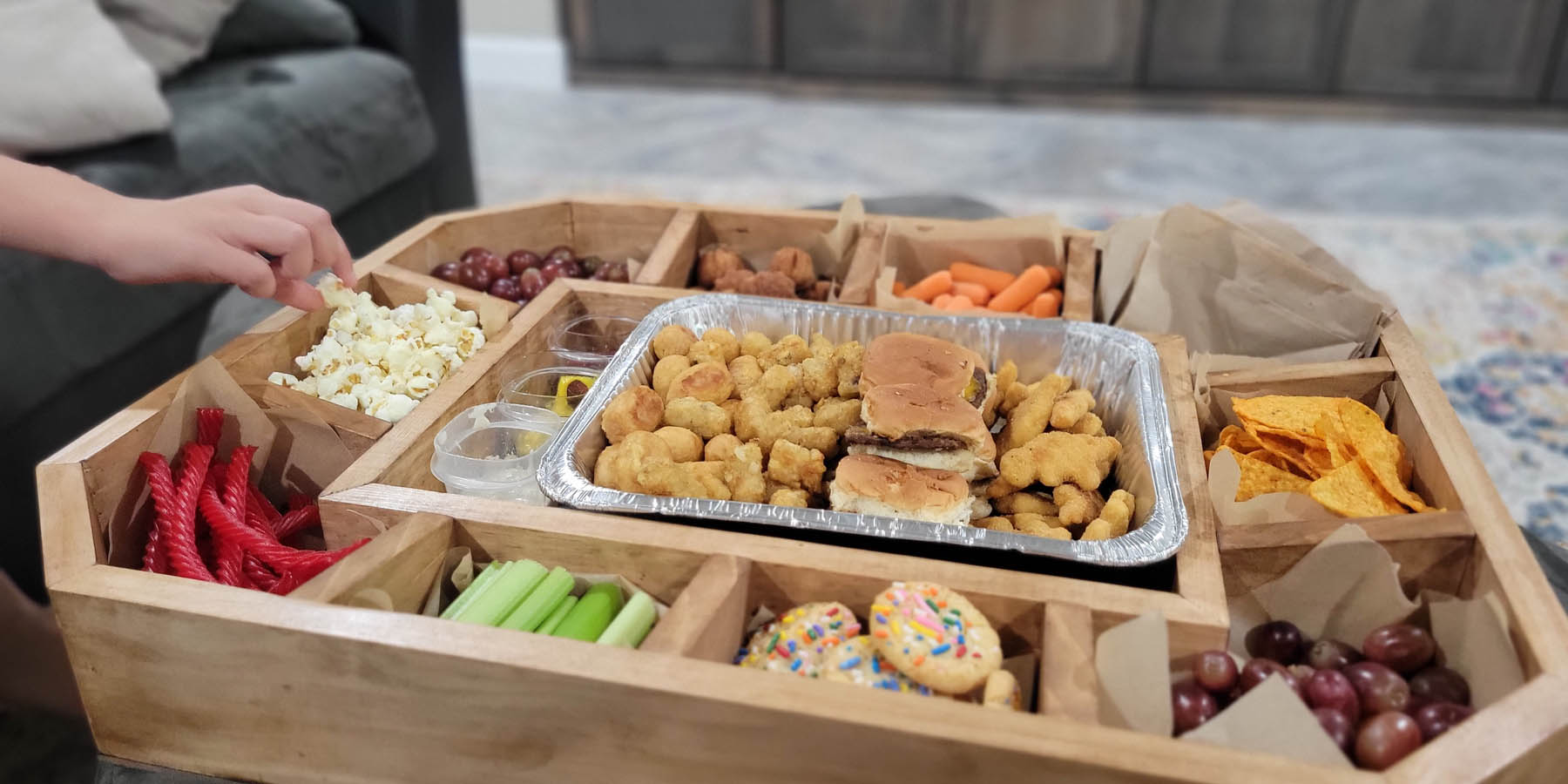 how to build a snackadium - Little Dove Blog