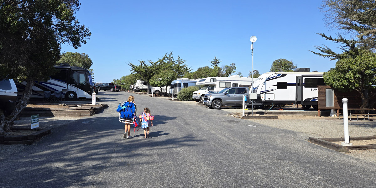 camping near Monterey at Thousand Trails Marina Dunes Little Dove Blog